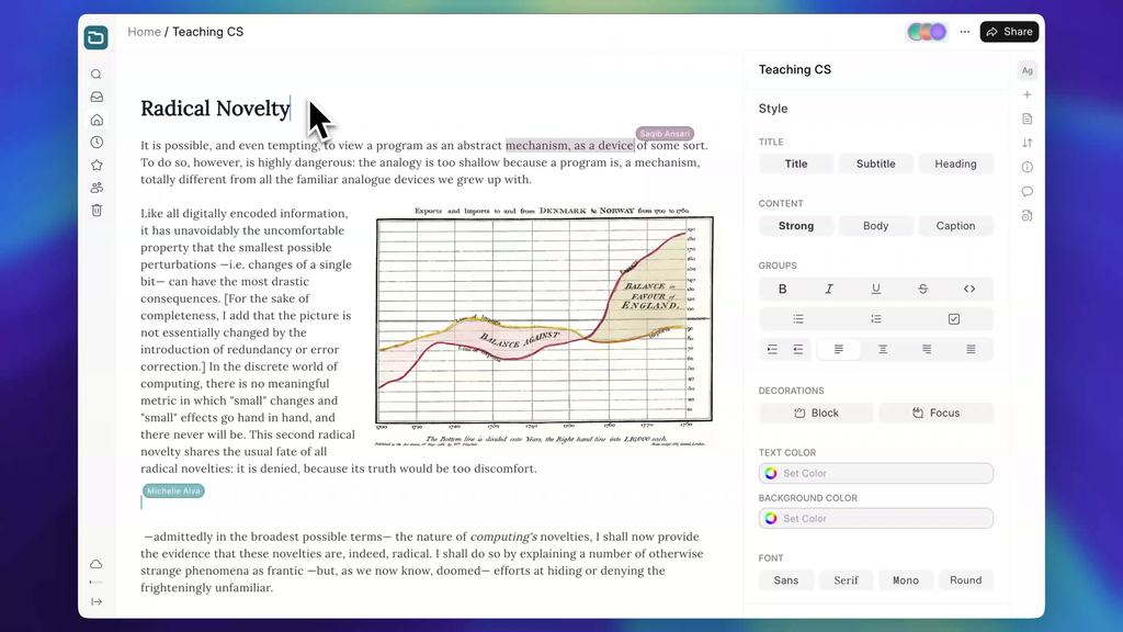 Frappe Drive's document editor Screenshot